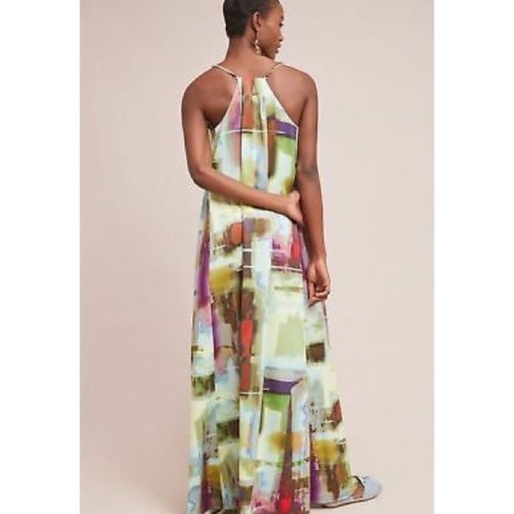 Nicole Miller Daylight Watercolor Maxi 